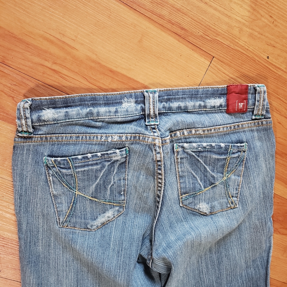 IT! Jeans distressed flare denim size 29 - Picture 5 of 7